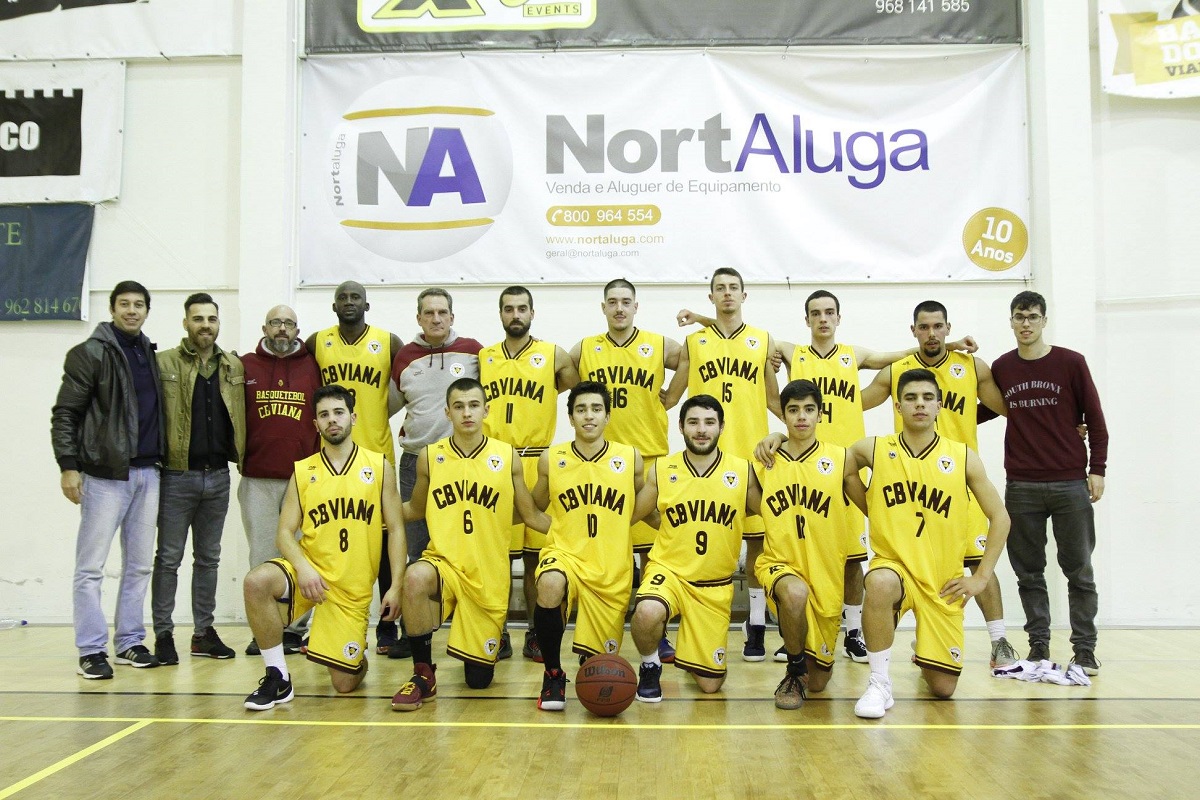 Clube de Basquete de Viana conquista mais uma vitória no campeonato