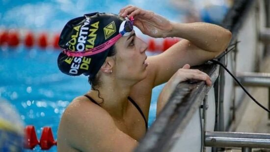 Nadadora da Escola Desportiva de Viana conquista medalha de prata nos Jogos do Mediterrâneo Oran’2022