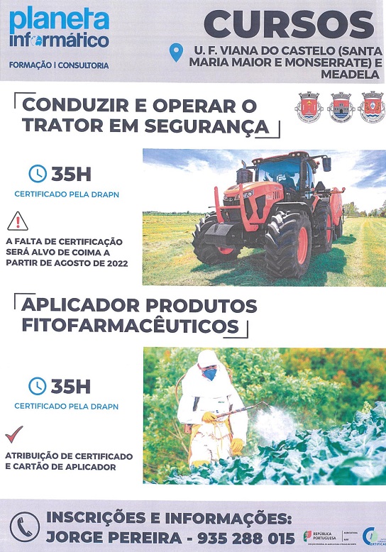 Curso Conduzir e Operar com o Trator em Segurança