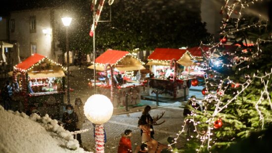 Vila Nova de Cerveira preparada para uma viagem natalícia