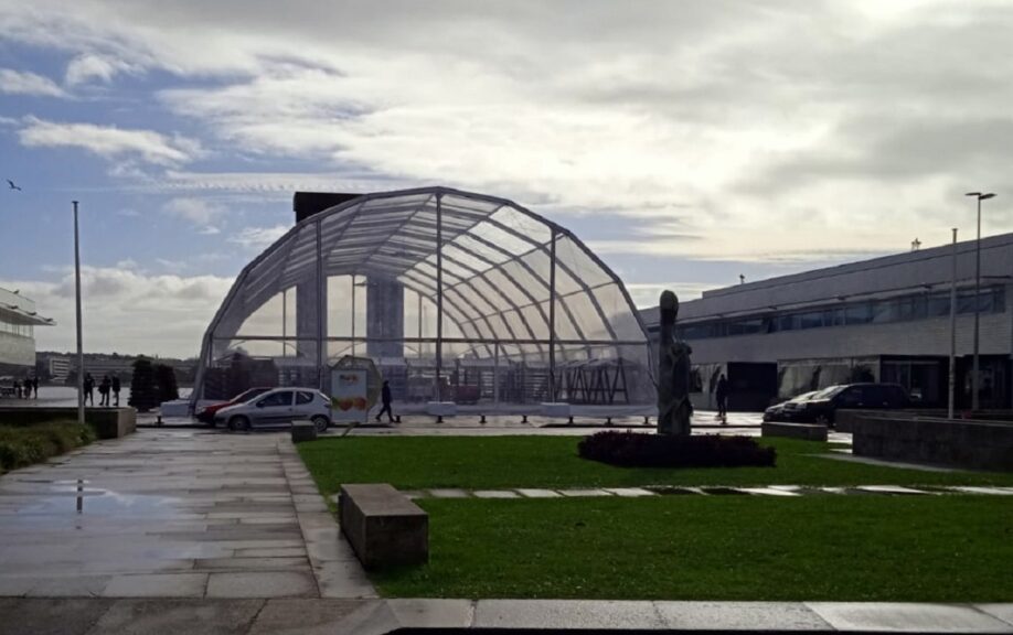 “Fan Zone Mundial” instalada na Praça da Liberdade em Viana do Castelo