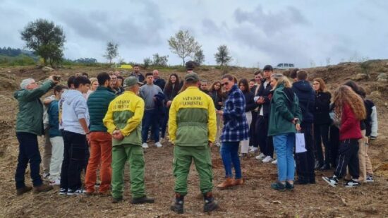 Valença organizou ação de Reflorestação no Âmbito do Projeto Ecoescolas