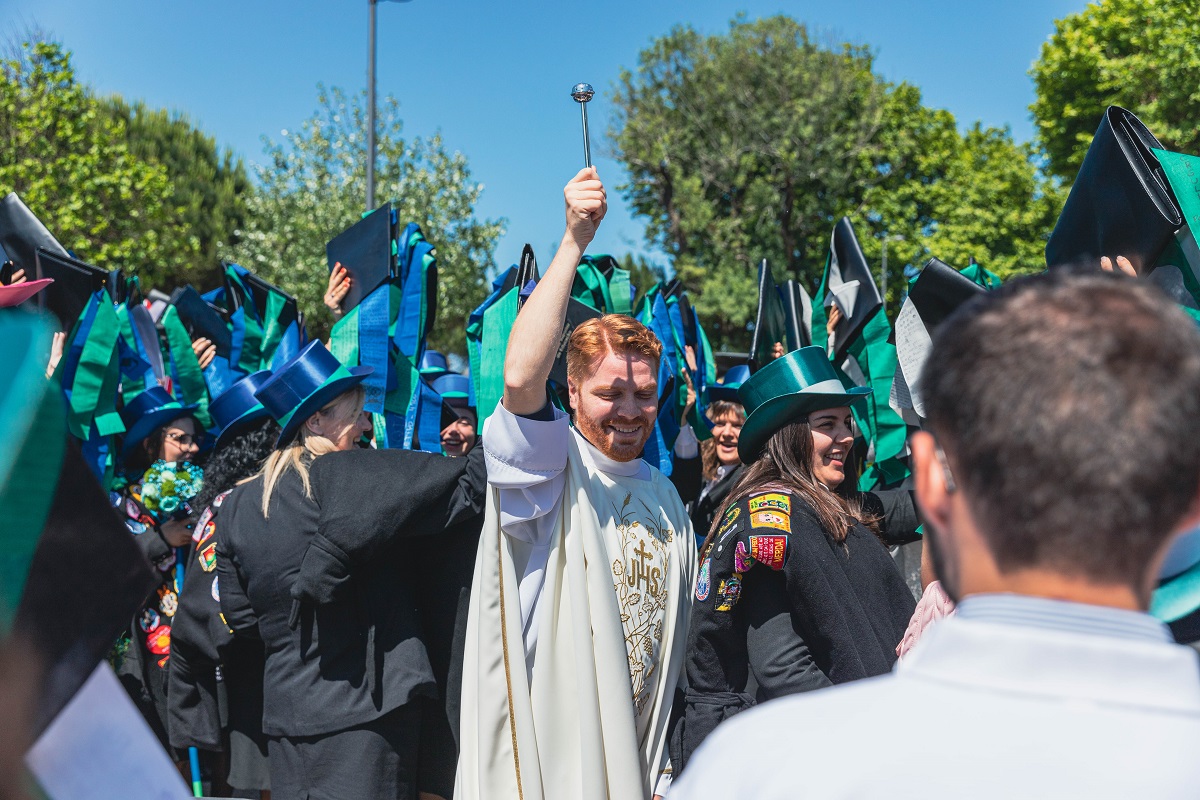 Padre Christopher Sousa, Missa de Finalistas do IPVC