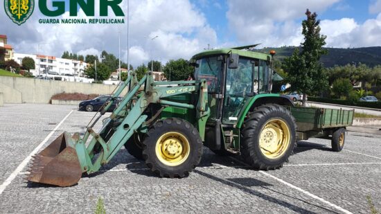 CRIME: Foi recuperado o Tractor furtado à Junta de Freguesia de Barroselas e Carvoeiro