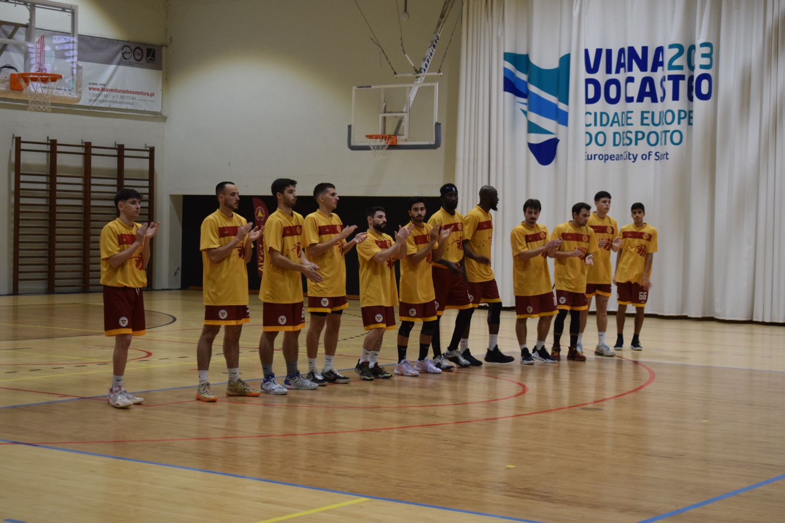 Clube de Basquete de Viana entra a perder no campeonato