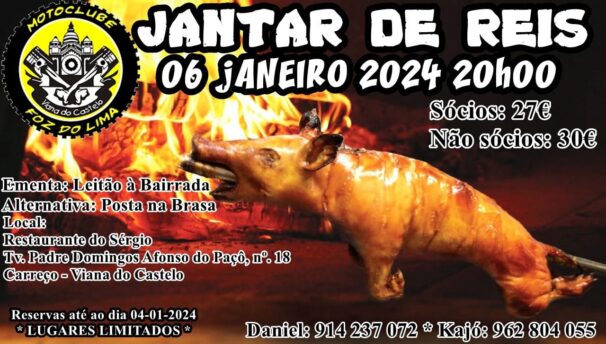 Motoclube Foz do Lima, Jantar de Reis