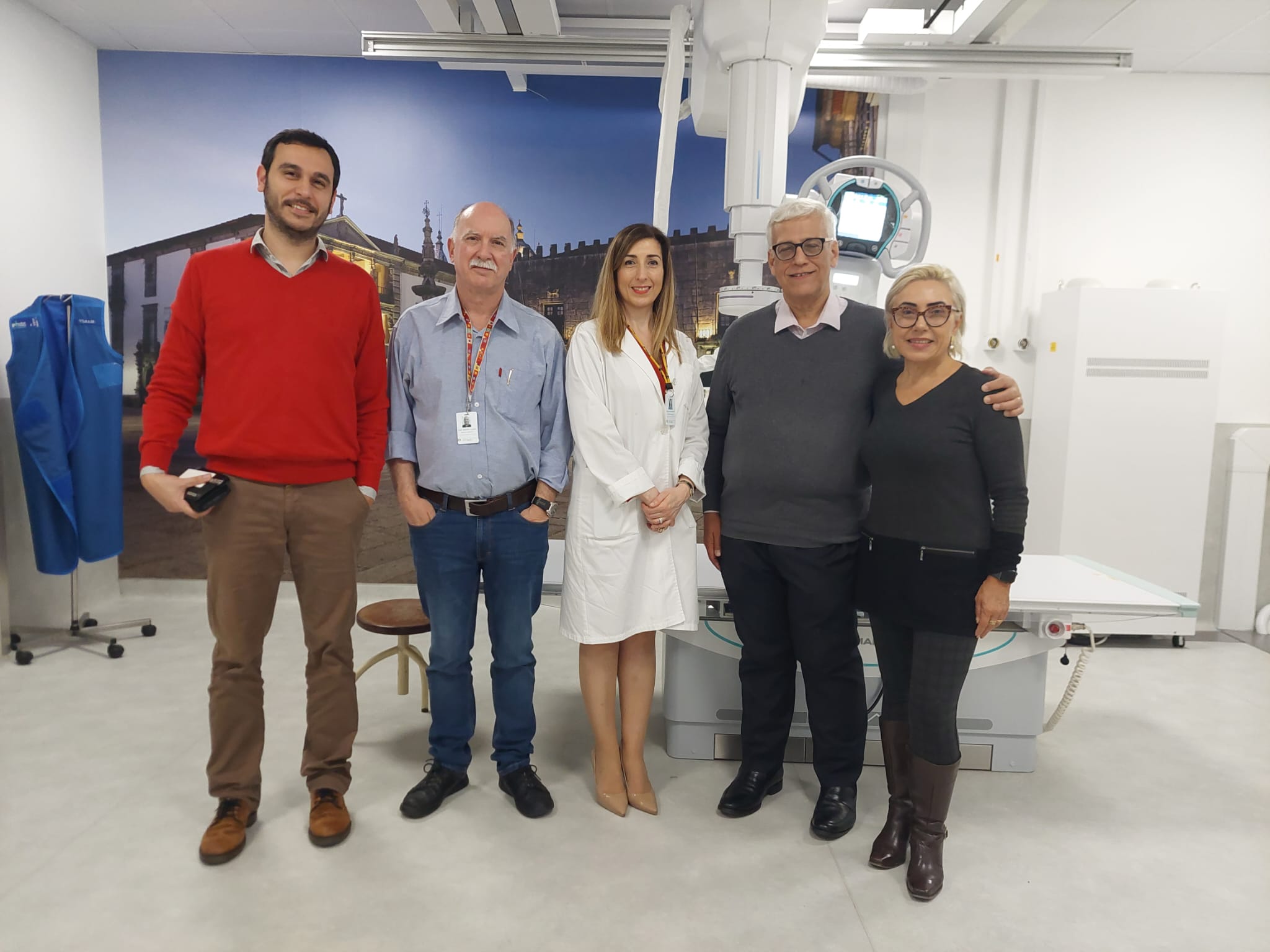 Hospital De Viana Recebe Visita De Figura Mundial Na rea Da Radiologia 