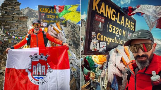 Bruno Lima é o primeiro caminhense a chegar ao Kang-La Pass dos Himalaias