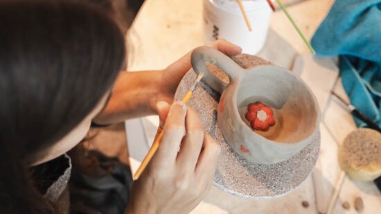 Este sábado! Workshop de cerâmica gratuito no Shopping de Viana