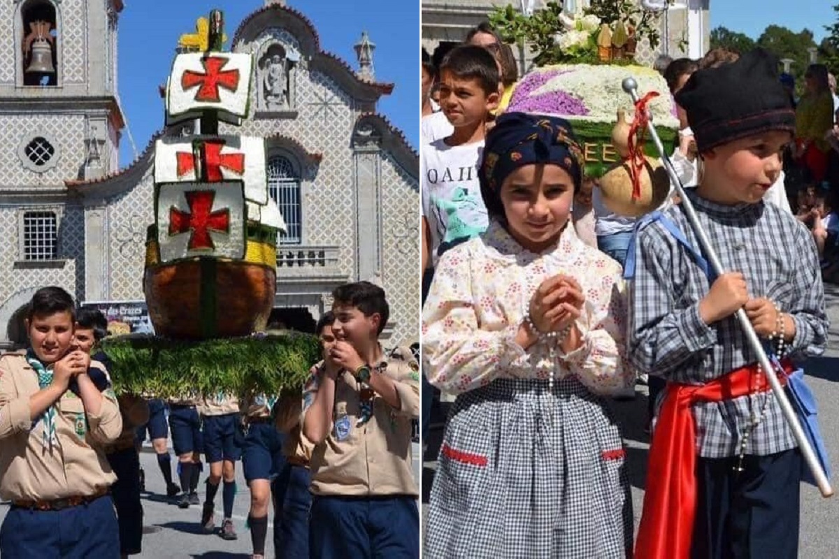 Festa das Crianças, Festa da Santa Cruz, Alvarães