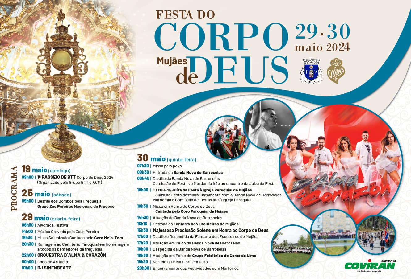 Festa do Corpo de Deus, Mujães