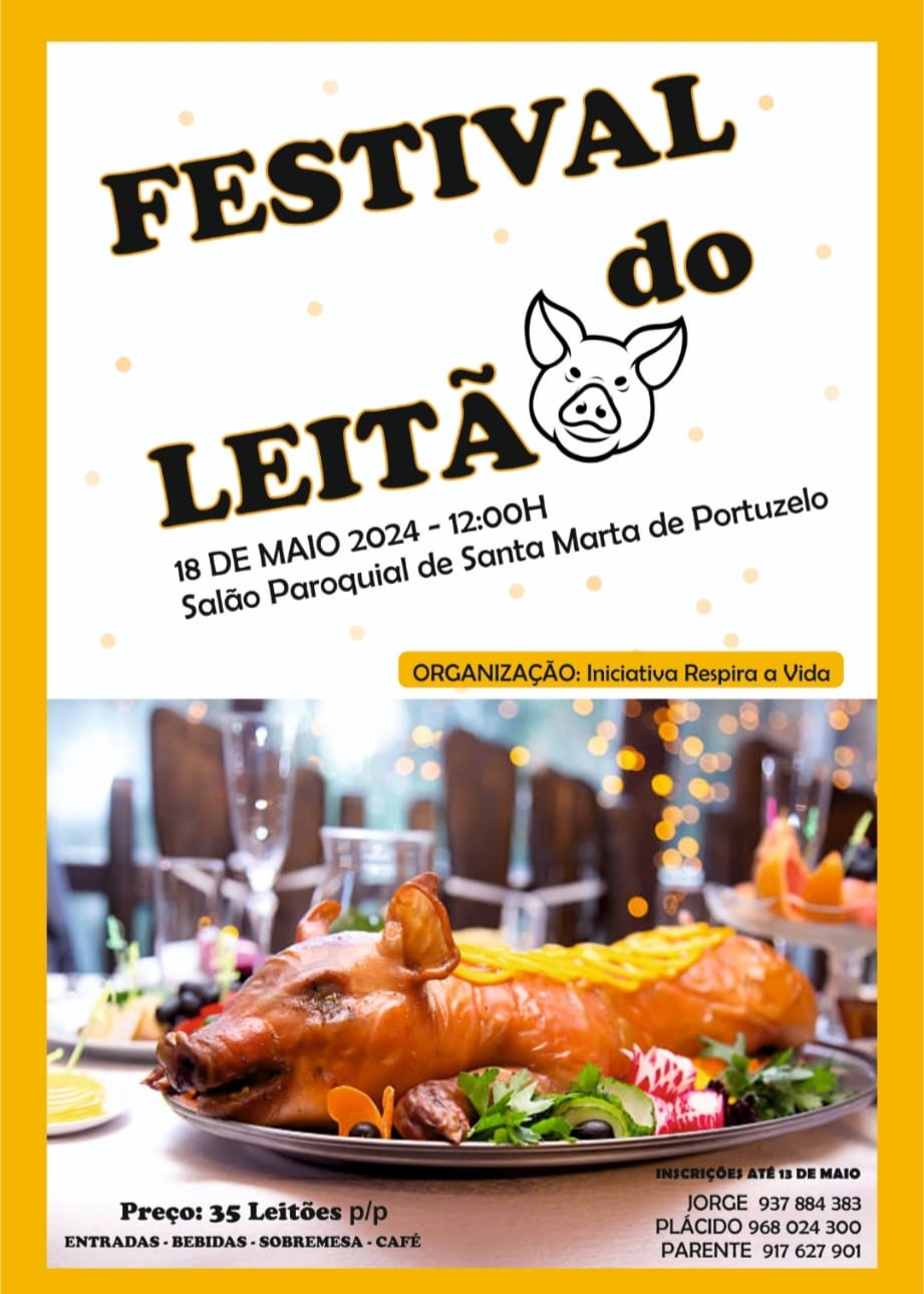 Festival do Leitão Santa Marta de Portuzelo