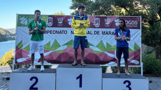 Canoísta de Viana sagra-se bicampeão nacional de Maratona em K1
