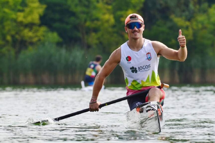 Canoísta darquense representa Portugal no Europeu de Velocidade na Hungria