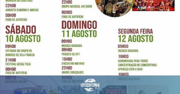Feiras Francas Geraz do Lima | Rádio Geice