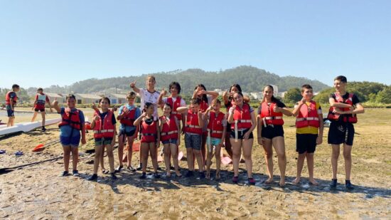 DKC de Viana introduziu 600 crianças e jovens à canoagem durante as férias de verão