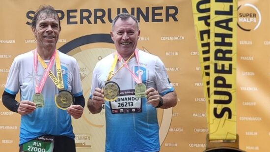 Vianense Rui Matos completa a “5 Super Half Marathons” e é homenageado no País de Gales