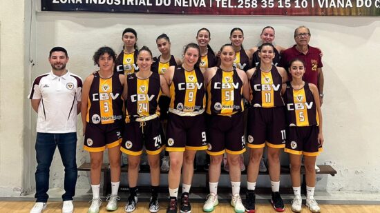 Este sábado! Equipa feminina do CB Viana joga em casa contra o Maria da Fonte