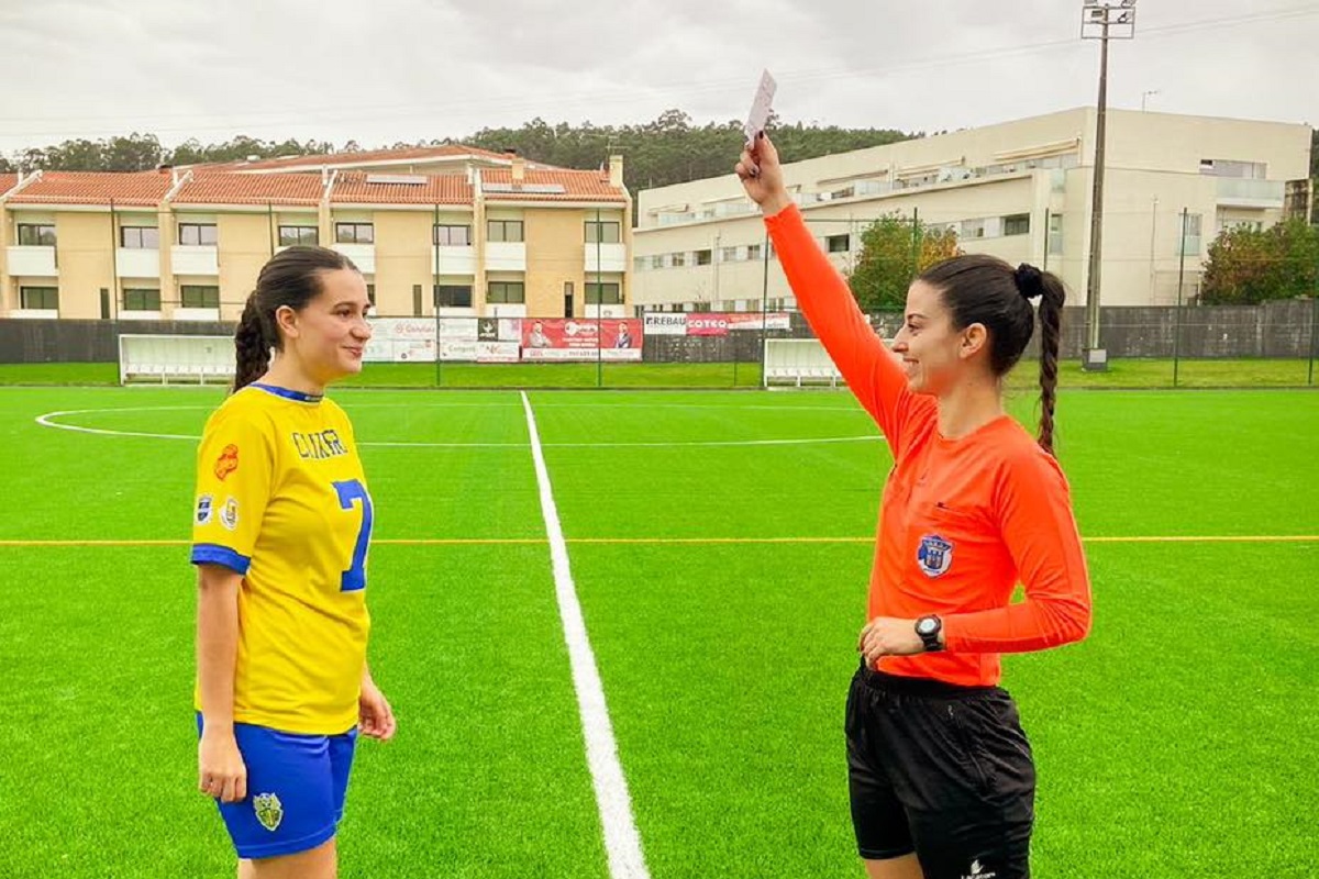 Associação Desportiva de Barroselas, Cláudia Santos, Cartão Branco