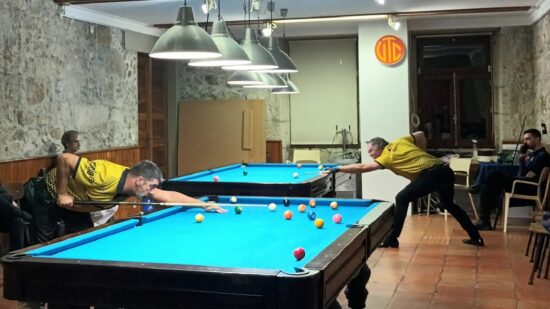 Viana Taurino mantém-se invicto no Campeonato de Pool por equipas