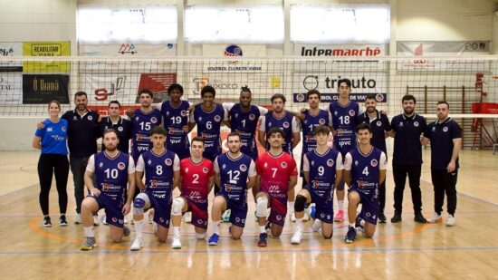 Este sábado! Voleibol Clube de Viana tenta regressar aos triunfos contra o Vitória