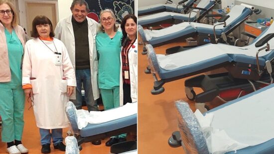 Hospital de Viana tem “novas cadeiras articuladas” para as dádivas de sangue