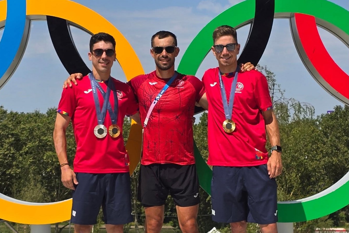 Iúri Leitão, Fernando Pimenta, Rui Oliveira