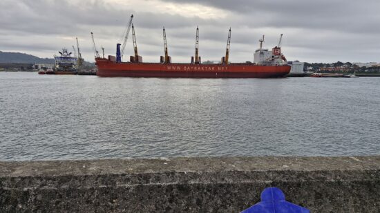 Eis “o maior navio de sempre” a chegar ao Porto de Viana do Castelo