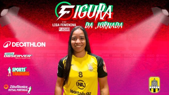 Craque do Santa Luzia eleita a “jogadora da semana” da Liga de Futsal