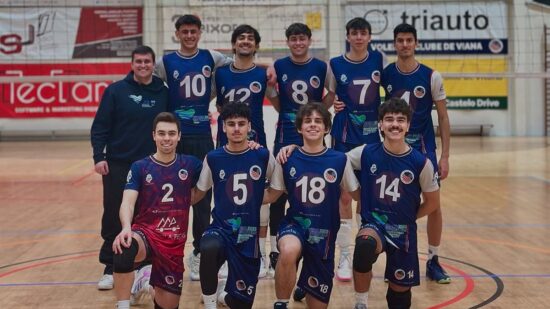 Juniores do VC Viana vão disputar o acesso à fase final