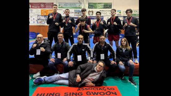 Hung Sing Gwoon Minho conquista 4 medalhas de ouro no Nacional de Kung Fu Wushu