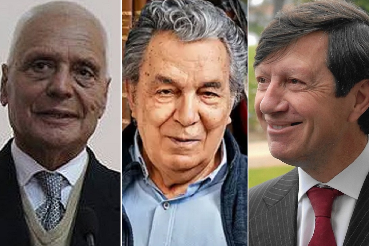 António Roleira Marinho (PPD/PSD), Avelino Pacheco Gonçalves (PCP) e Carlos Cardoso Laje (PS)