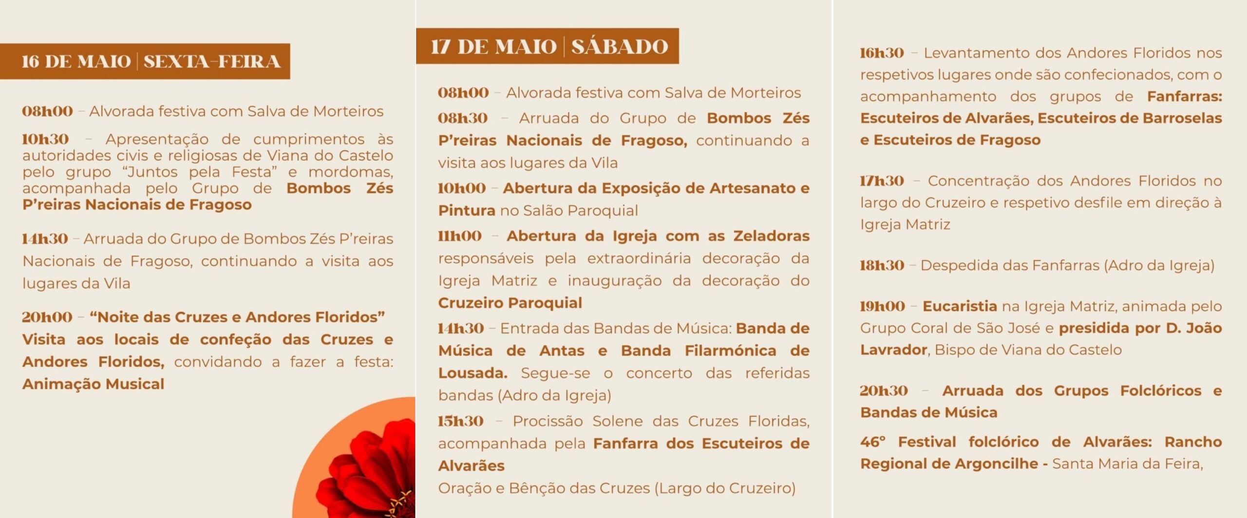 Festa da Santa Cruz Alvarães 2025
