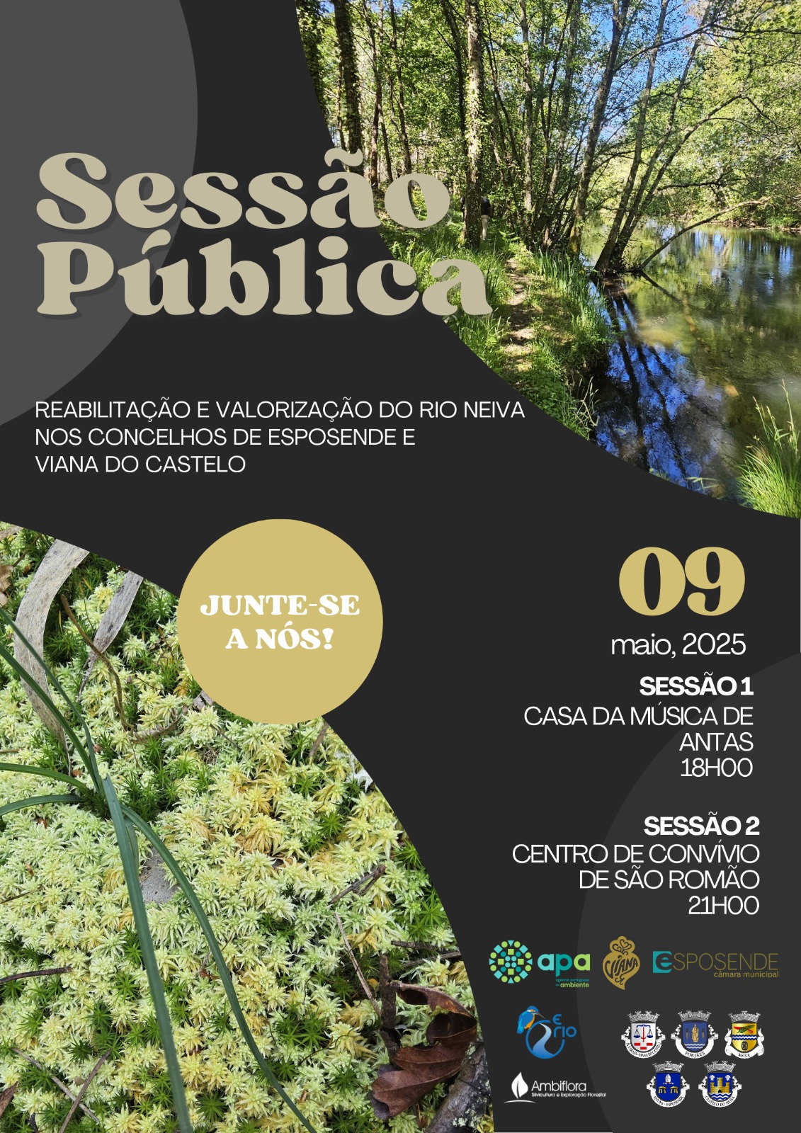 Sessão sobre a "Reabilitação e Valorização do Rio Neiva"