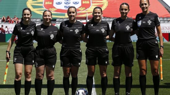 Ana Amorim integrou equipa de arbitragem na final da Taça de Futebol Feminino