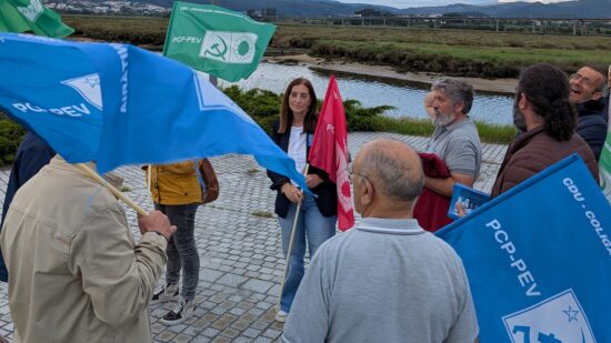 “Casas para morar” – CDU pelo direito à habitação em Darque