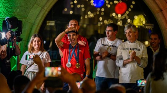 Junta de Santa Marta congratula Iúri Leitão: “Exemplo de excelência e fair play”