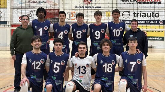 Este sábado! Juniores do VC Viana disputam Meias-Finais do Campeonato Nacional