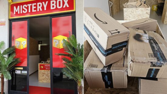 Mistery Box! Loja onde pode fazer compras-mistério já abriu em Darque