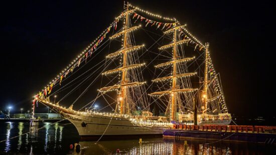 Navio-Escola Sagres abre esta quarta-feira ao público
