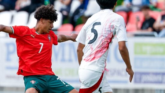 Filho de Cristiano Ronaldo estreia-se com vitória nos sub-15 de Portugal