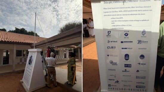 Rotary de Viana do Castelo inaugura Centro Escolar na Guiné-Bissau