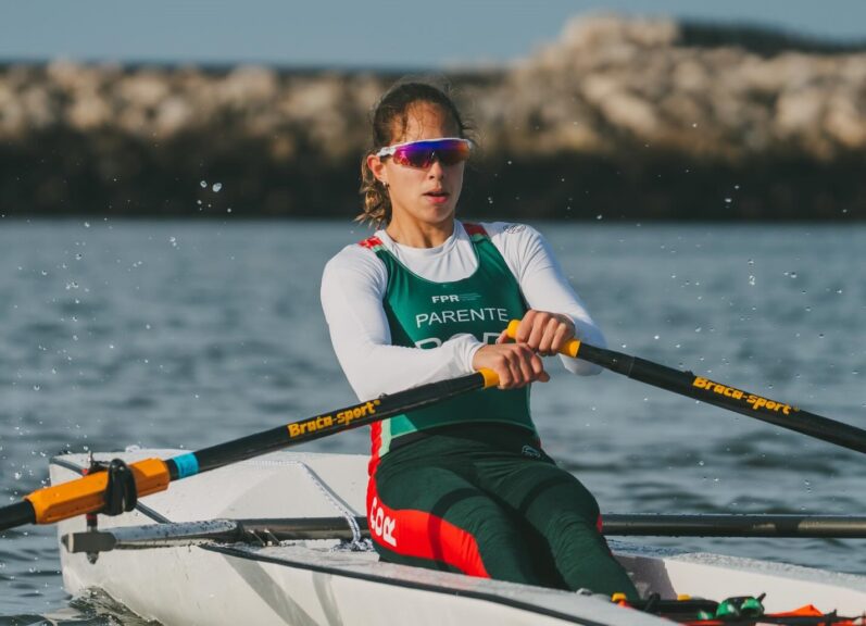 Bruna Parente vence primeira etapa da Taça de Portugal de Remo de Mar