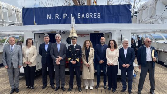 Executivo vianense reúne a bordo do Navio-Escola Sagres