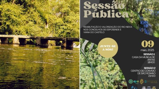 Esta sexta-feira! Sessão sobre a “Reabilitação e Valorização do Rio Neiva”