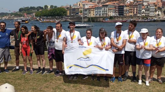 APPACDM de Viana vence Campeonato Nacional de Remo Indoor