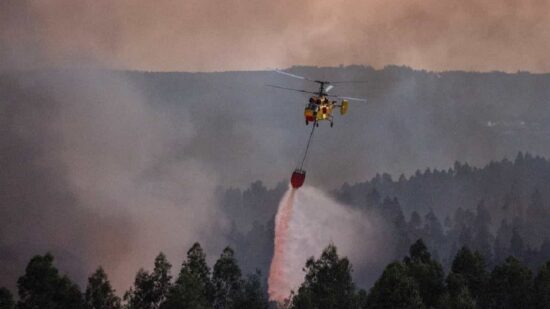 Municípios do Alto Minho preocupados com retirada de helicóptero de combate a fogos