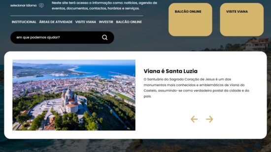 Câmara de Viana tem novo site com inteligência artificial