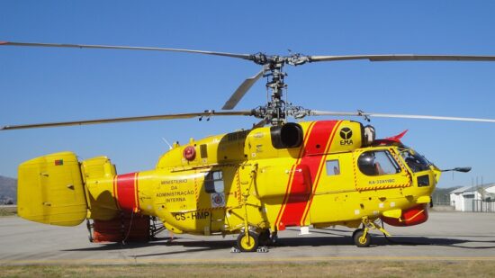 Minho: Reforço do combate a incêndios com mais um helicóptero Kamov