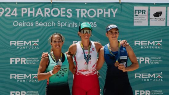 Medalha de prata para Bruna Parente no 1924 Pharoes Trophy